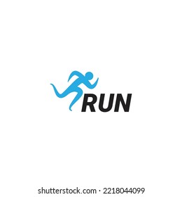 personas con logotipo.diseño de vectores de ejecución abstracto