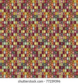 People seamless pattern background statistic