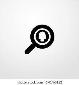 people search icon. vector sign symbol on white background