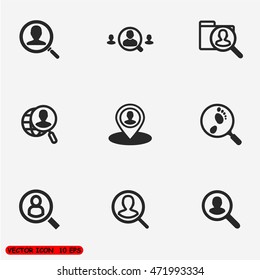 People search icons.