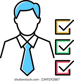 people select check mark icon logo vector