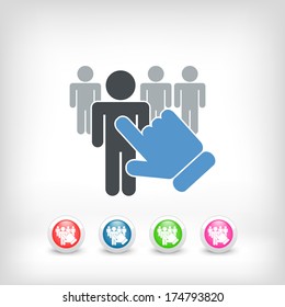 People selection icon