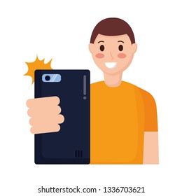 people selfie mobile
