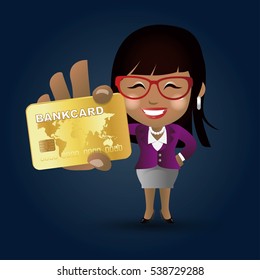 People Set - Business - African businesswoman set