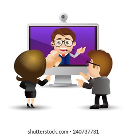 People Set - Business - Video Conference