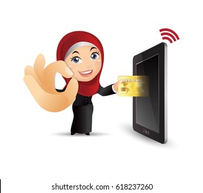 People Set - Mobil payments - Shutterstock ID 618237260