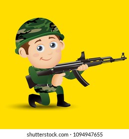 People Set - Profession - Army 