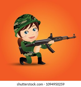 People Set - Profession - Army 