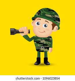 People Set - Profession - Army 