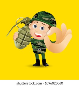 People Set - Profession - Army 