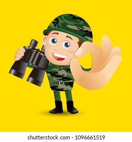 People Set - Profession - Army 