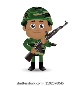 People Set - Profession - Army