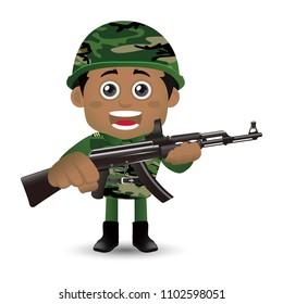 People Set - Profession - Army