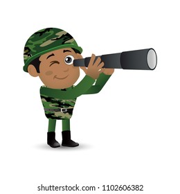 People Set - Profession - Army