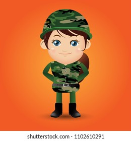 People Set - Profession - Army 