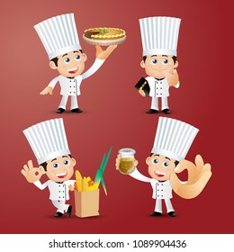 People Set - Profession -Chef 