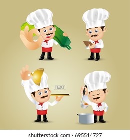 People Set - Profession -Chef 