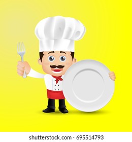 People Set - Profession -Chef 