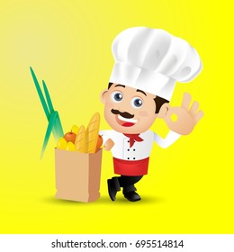 People Set - Profession -Chef 