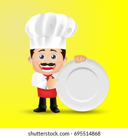 People Set - Profession -Chef 