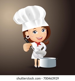 People Set - Profession -Chef 