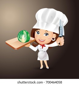 People Set - Profession -Chef 