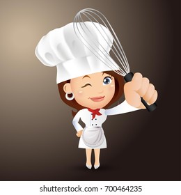 People Set - Profession -Chef 