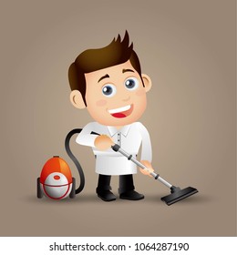People Set - Profession - Cleaner