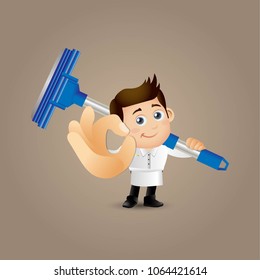 People Set - Profession - Cleaner