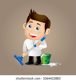 People Set - Profession - Cleaner