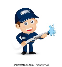 People Set - Profession - Cleaner