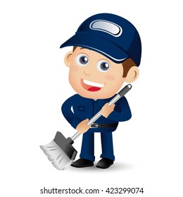 People Set - Profession - Cleaner