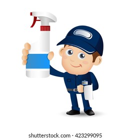 People Set - Profession - Cleaner