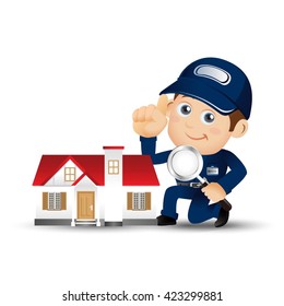 People Set - Profession - Cleaner
