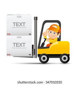 People Set - Profession - Delivery person