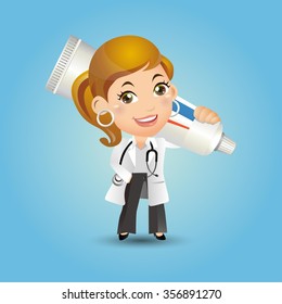 People Set - Profession - Dentist