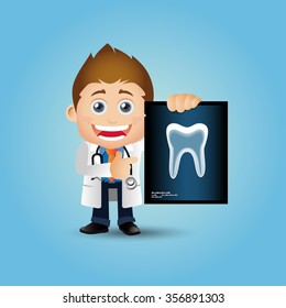 People Set - Profession - Dentist