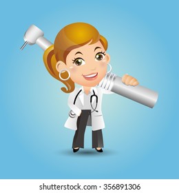 People Set - Profession - Dentist