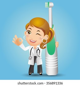 People Set - Profession - Dentist