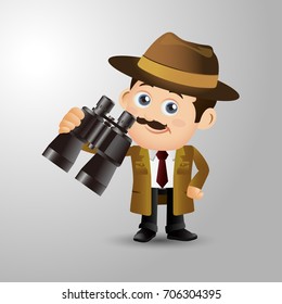 People Set - Profession - Detective