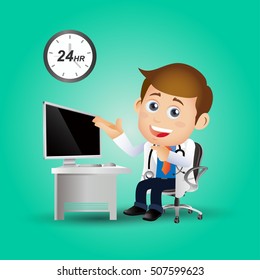 People Set - Profession - Doctor set