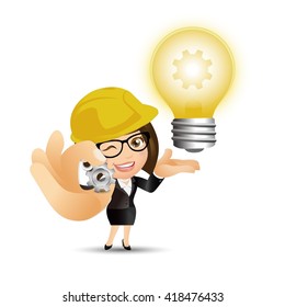 People Set - Profession - Engineer set 