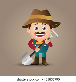 People Set - Profession - Farmer 