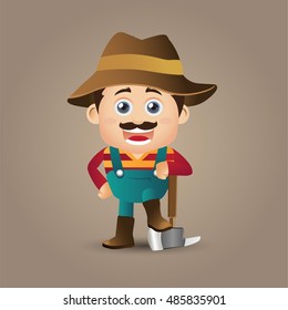 People Set - Profession - Farmer 