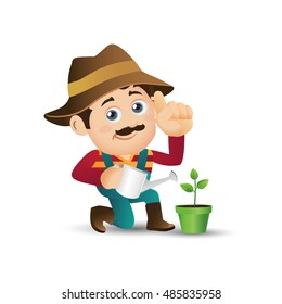 People Set - Profession - Farmer 