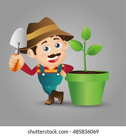 People Set - Profession - Farmer 