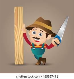 People Set - Profession - Farmer 