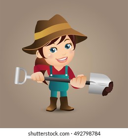 People Set - Profession - Farmer