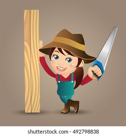 People Set - Profession - Farmer