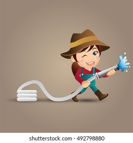 People Set - Profession - Farmer
